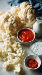 Air Fryer Buffalo Cauliflower Bites (Bold, Crispy, and Perfect for Snacking) 1 Air Fryer Buffalo Cauliflower Bites