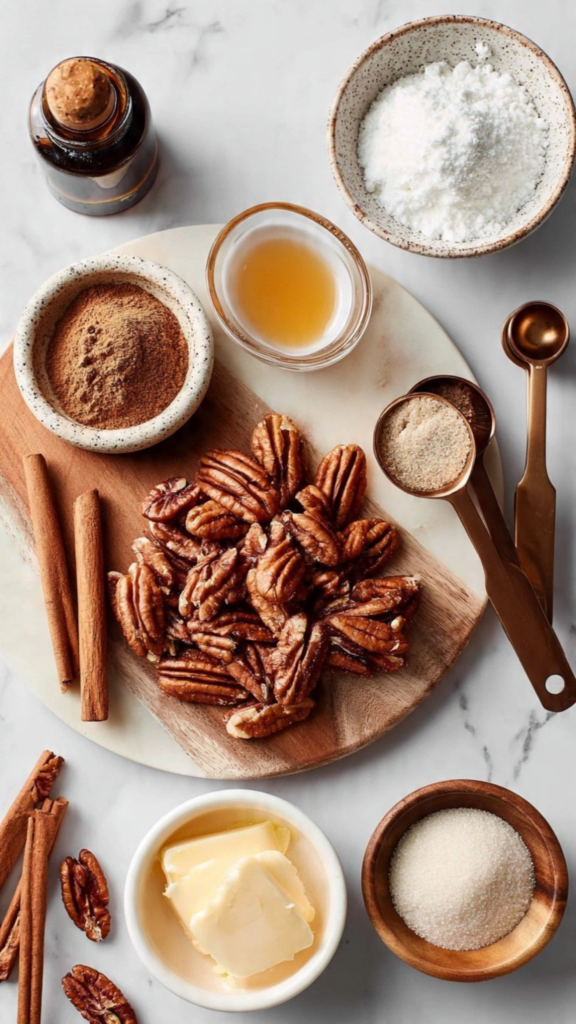 Air Fryer Cinnamon Sugar Pecans