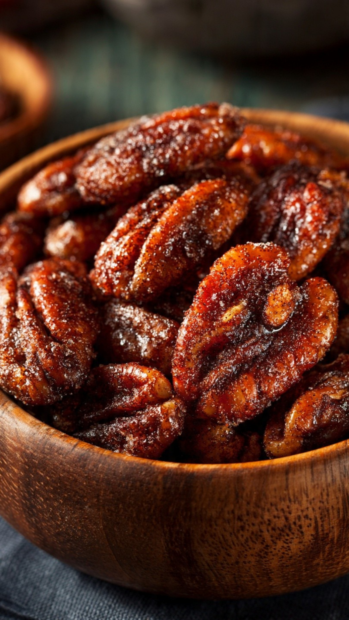 Air Fryer Cinnamon Sugar Pecans