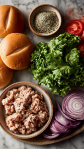Air Fryer Ranch Turkey Burgers (Juicy, Flavorful, and Family-Friendly) 1 Air Fryer Ranch Turkey Burgers