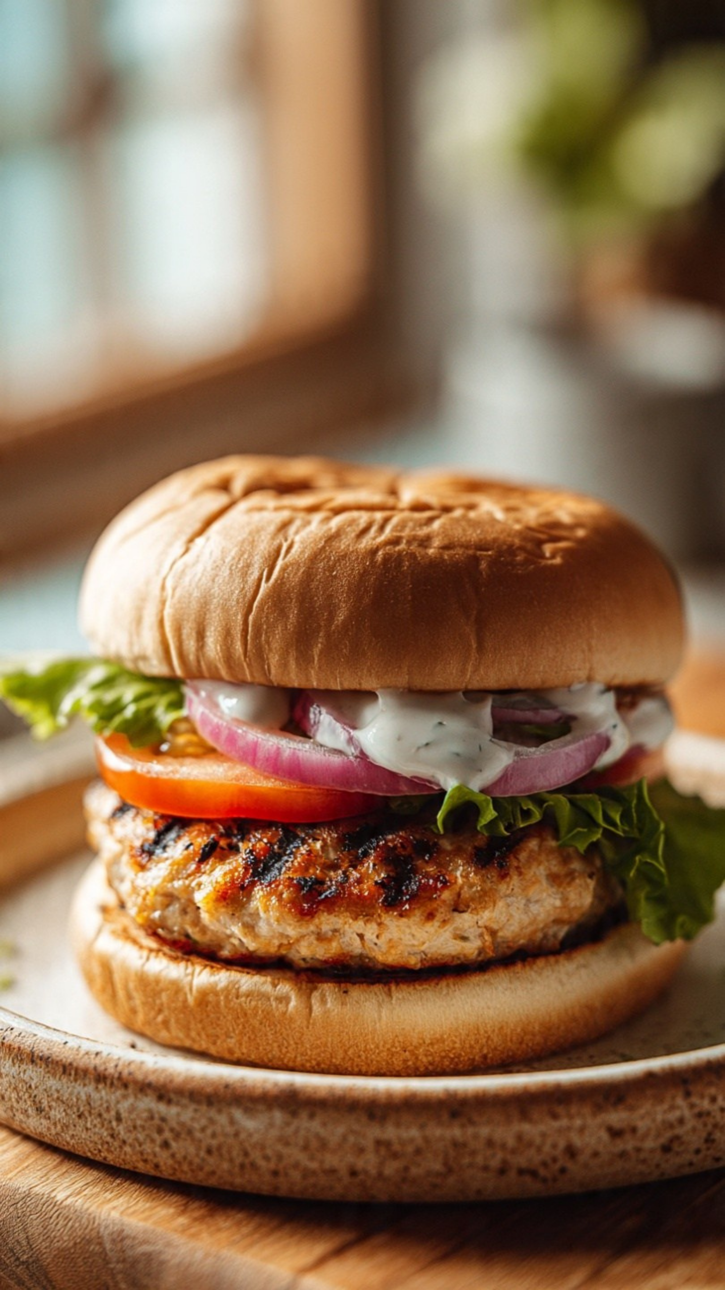 Air Fryer Ranch Turkey Burgers (Juicy, Flavorful, and Family-Friendly) 3 Air Fryer Ranch Turkey Burgers