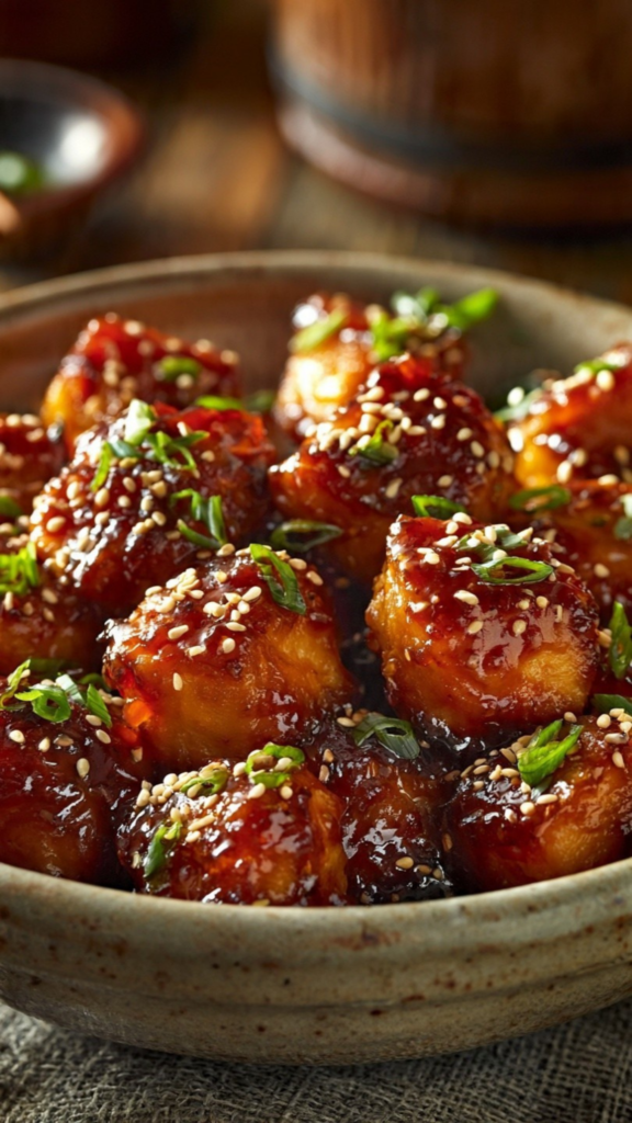 Air Fryer Teriyaki Chicken Bites
