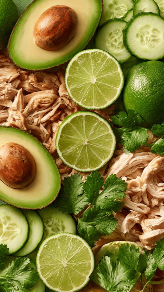 Avocado Lime Chicken Salad