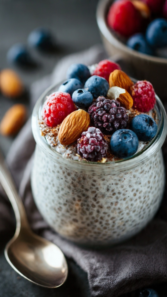 Cinnamon Vanilla Chia Pudding