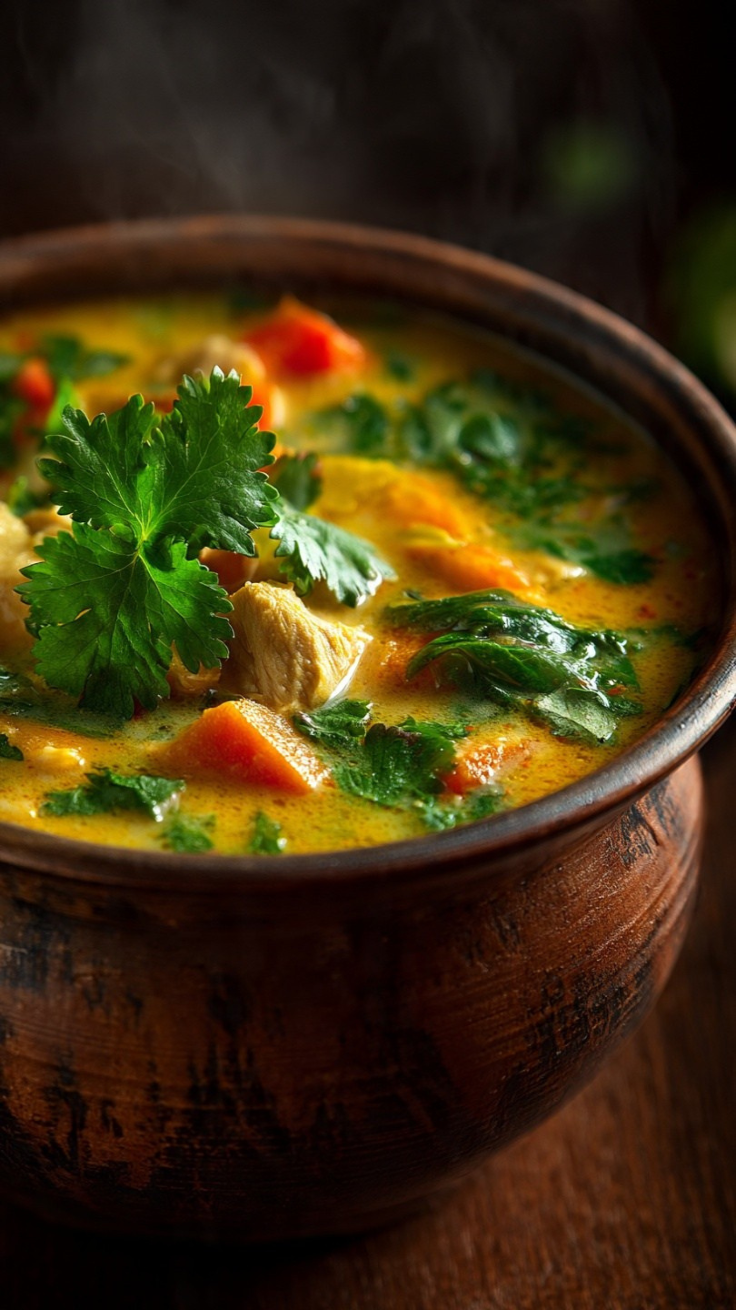 Coconut Lime Chicken Soup