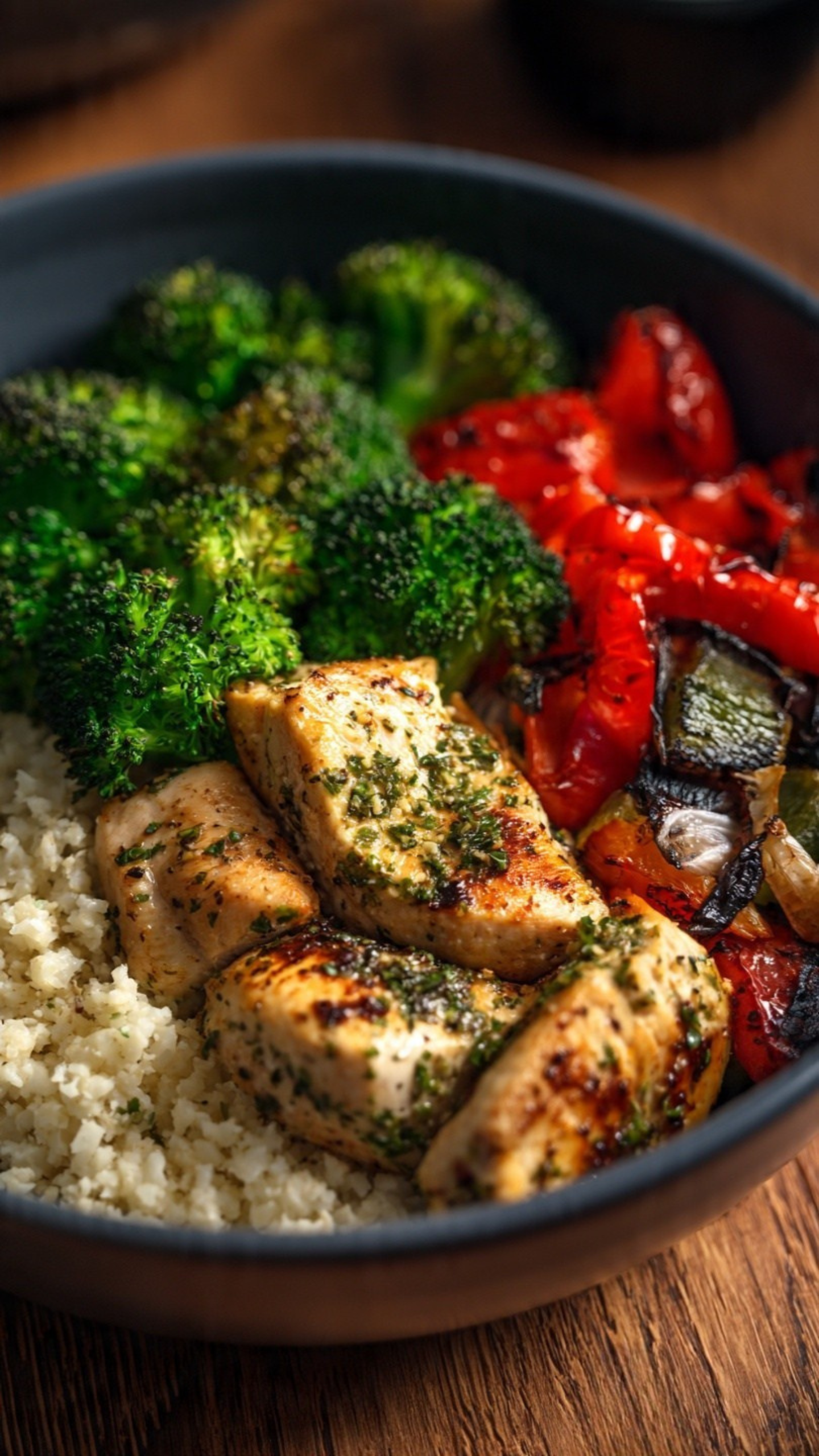 Garlic Chicken Bowl