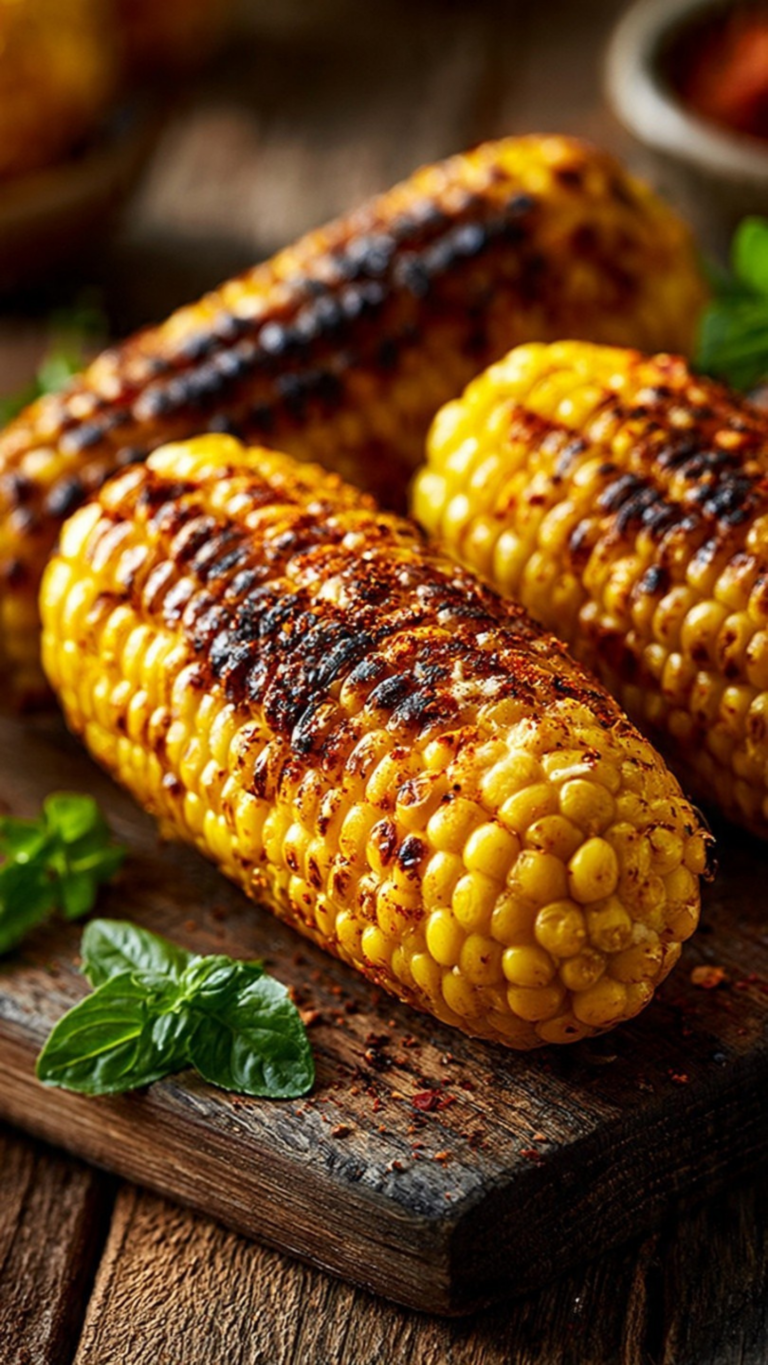 Grilled Cajun Corn on the Cob