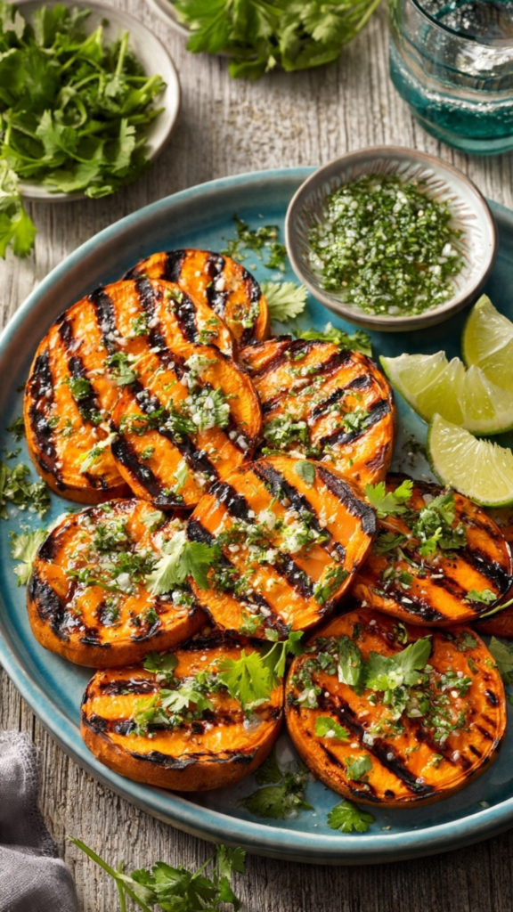 Grilled Chili Lime Sweet Potatoes (Sweet, Smoky, and Boldly Flavorful) 2 Grilled Chili Lime Sweet Potatoes