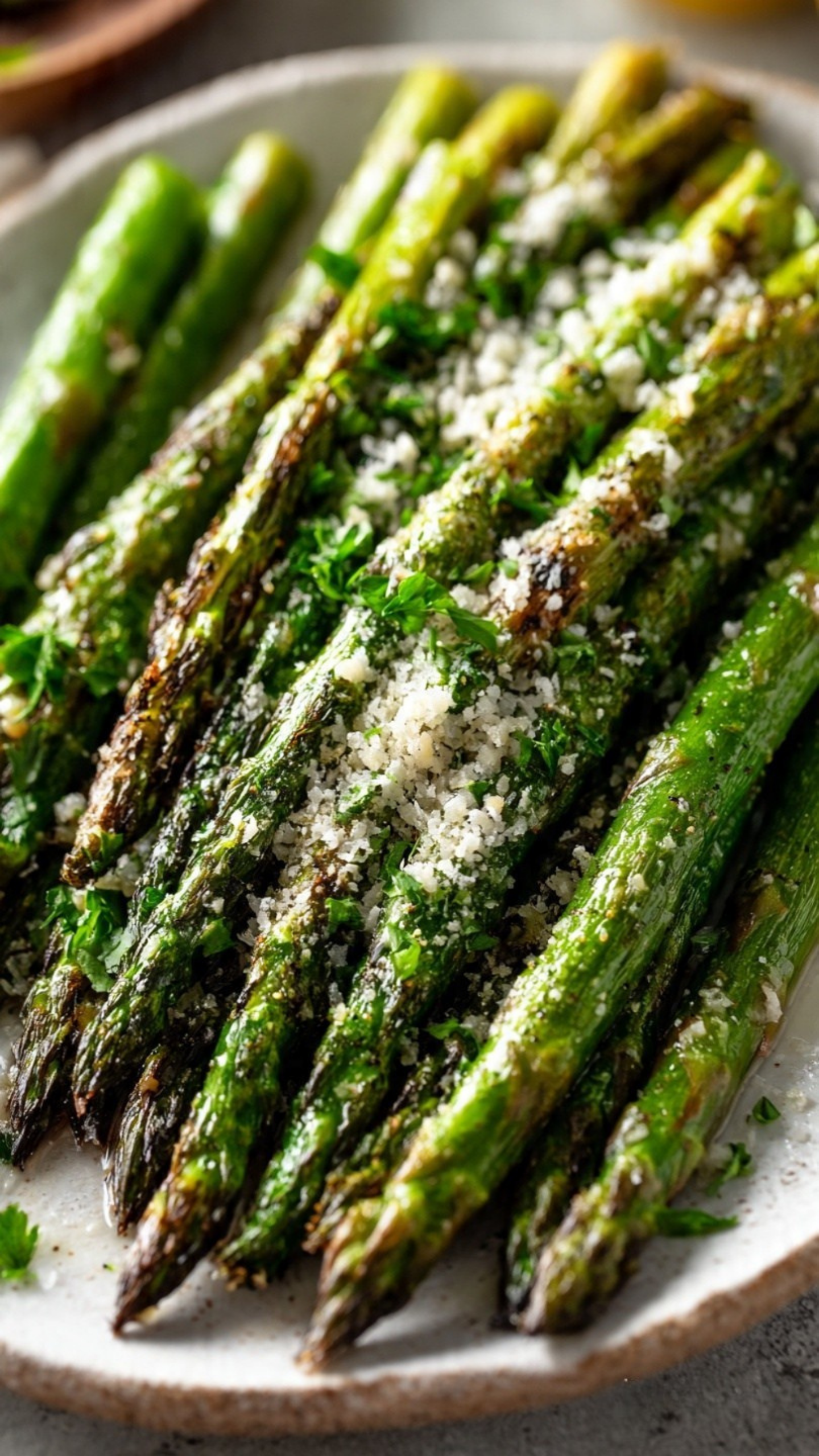 Air Fryer Parmesan Asparagus Fries (Crispy, Savory, and Perfectly Snackable) 3 Grilled Garlic Parmesan Asparagus