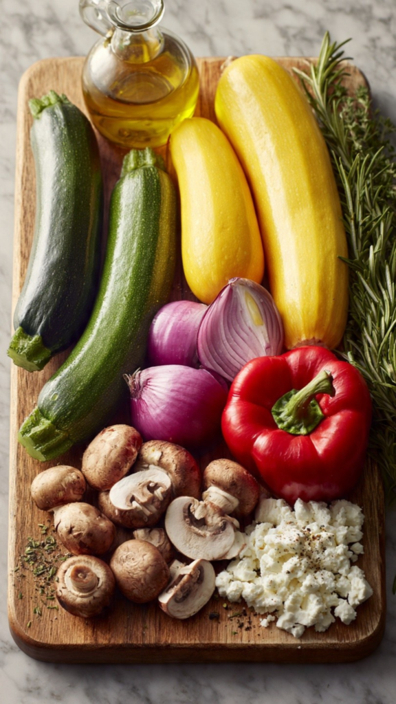 Grilled Mediterranean Vegetable Skewers (Colorful, Fresh, and Perfect for Summer Gatherings) 1 Grilled Mediterranean Vegetable Skewers