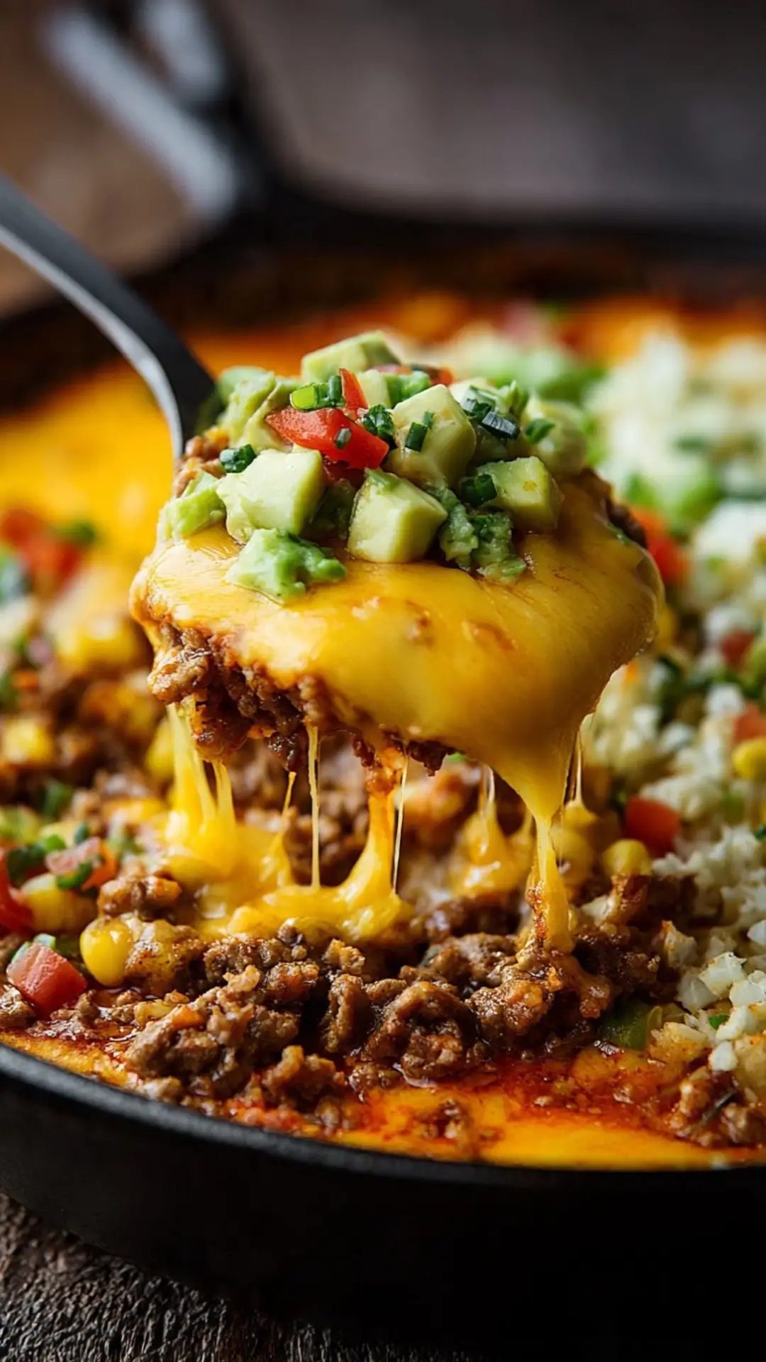 Low Carb Taco Skillet