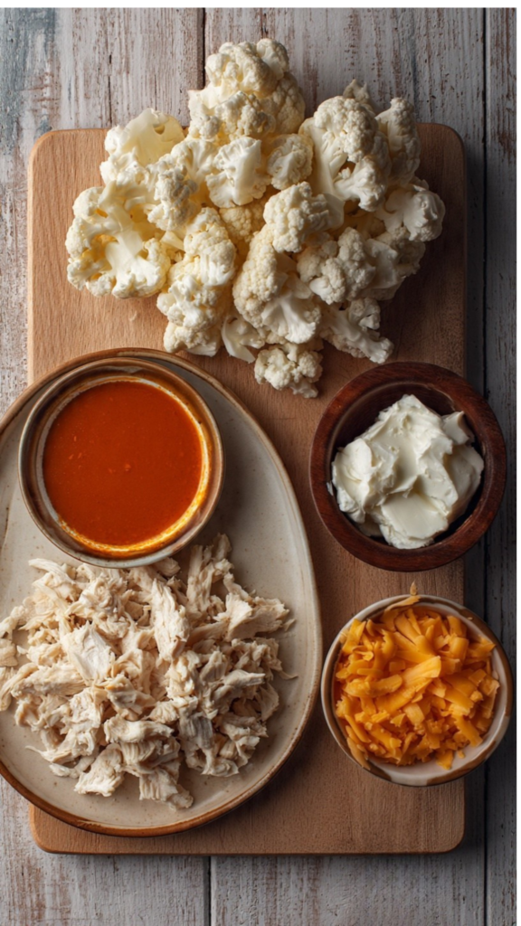 buffalo chicken bake ingredients