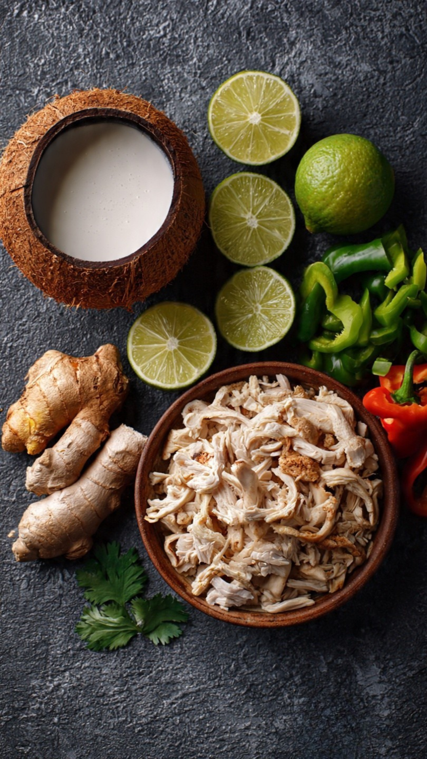 coconut lime chicken soup ingredients