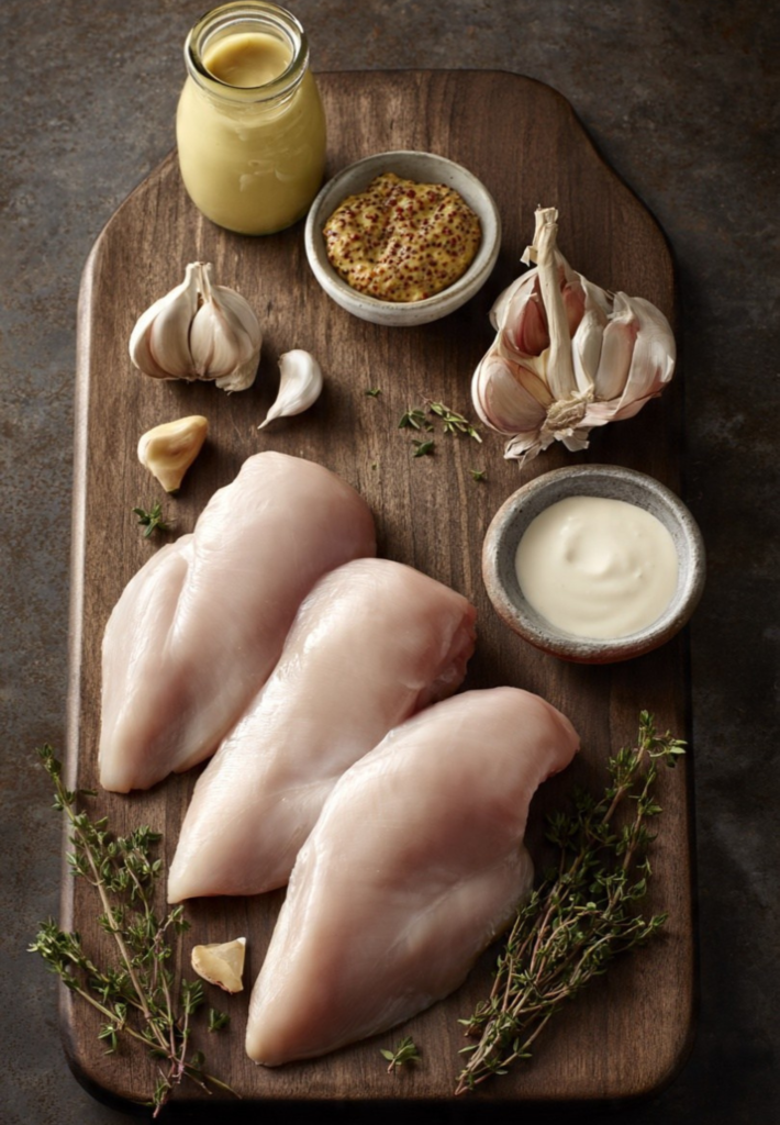creamy dijon chicken ingredients