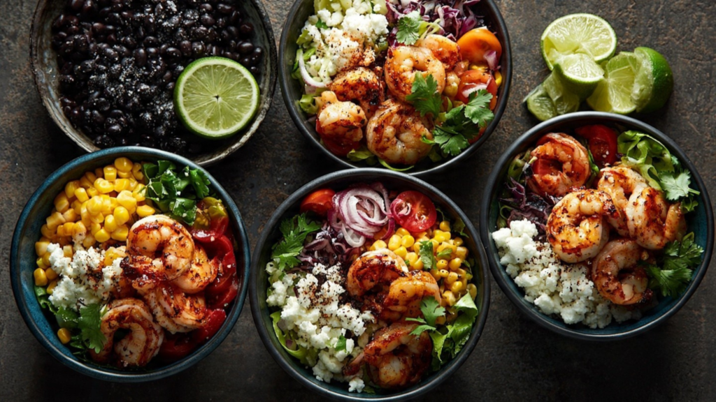 shrimp taco bowls mix
