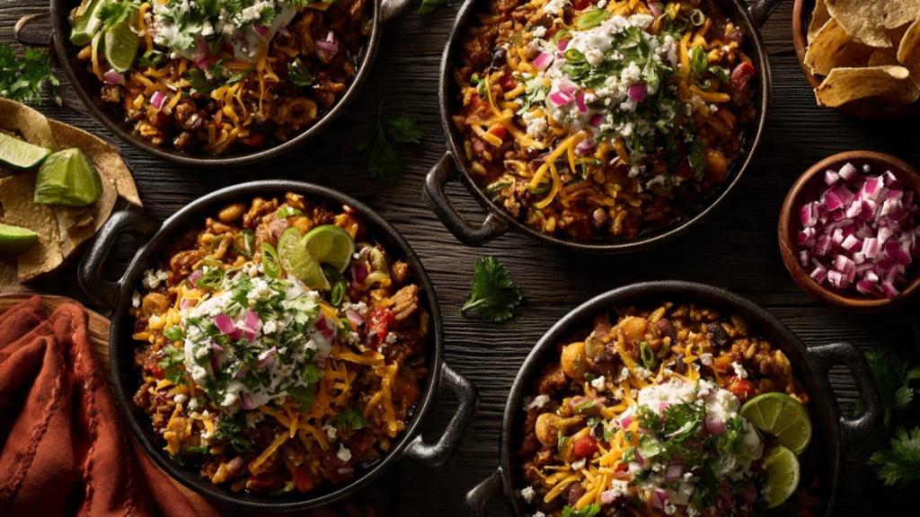 taco skillet bowls