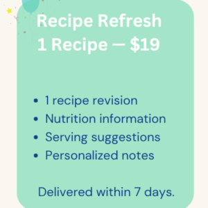Recipe Refresh
