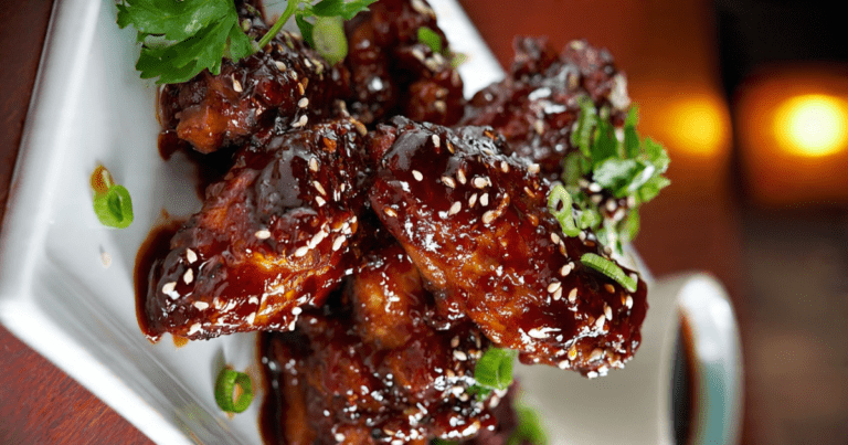 CHICKEN WINGS IN OYSTER SAUCE
