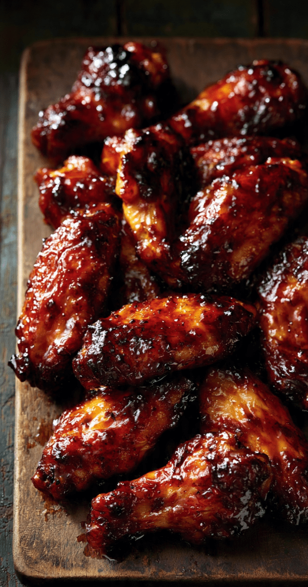 COLA CHICKEN WINGS (Sweet Coca-Cola Glazed Wings) 1 COLA CHICKEN WINGS