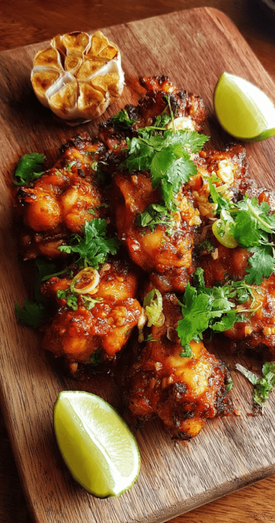 GARLIC FAJITA CHICKEN WINGS