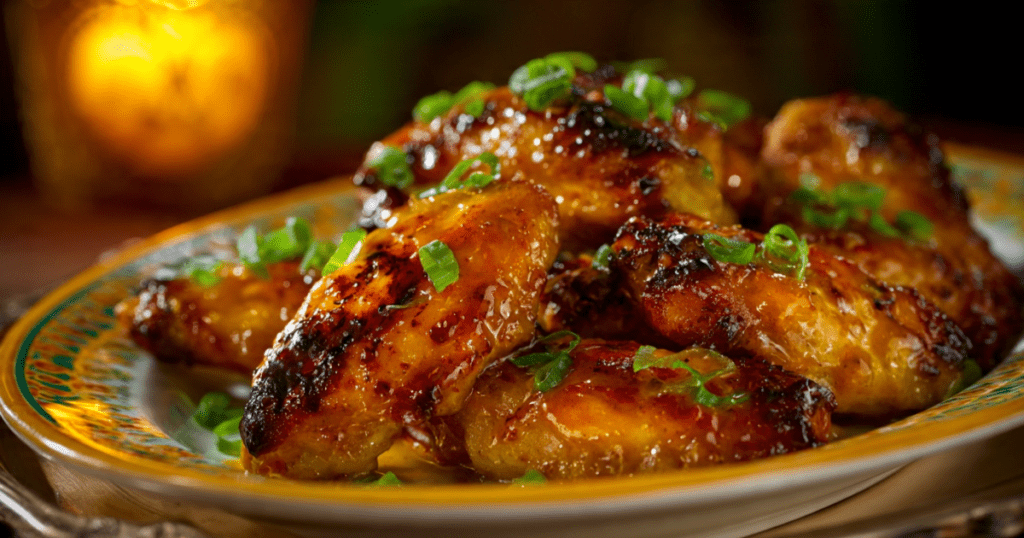 GERI'S HONEY CURRY CHICKEN WINGS