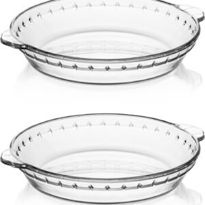 Glass Pie Pan (2 pack)