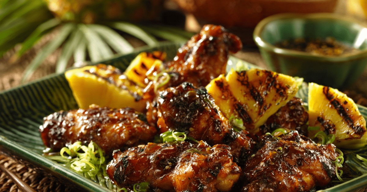 HAWAIIAN CHICKEN WINGS