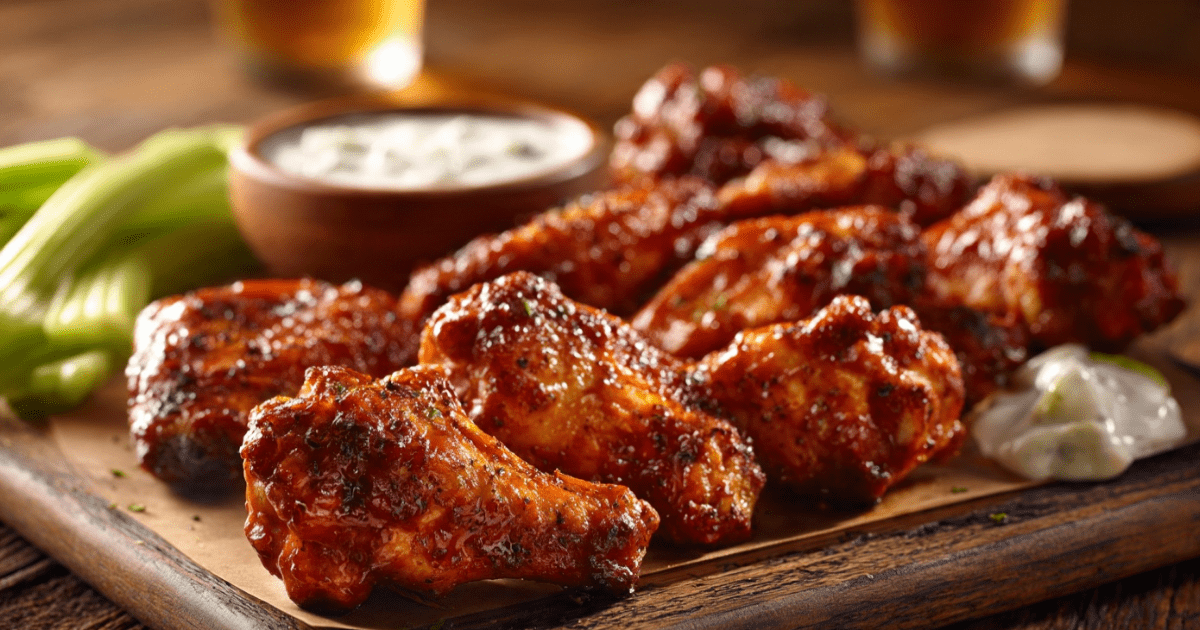 HIDDEN VALLEY RANCH BUFFALO WINGS (Creamy Ranch Meets Buffalo Heat) 1 HIDDEN VALLEY RANCH BUFFALO WINGS