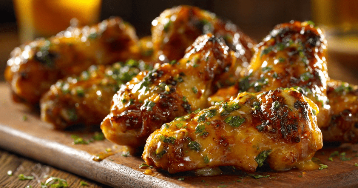 HONEY MUSTARD WINGS