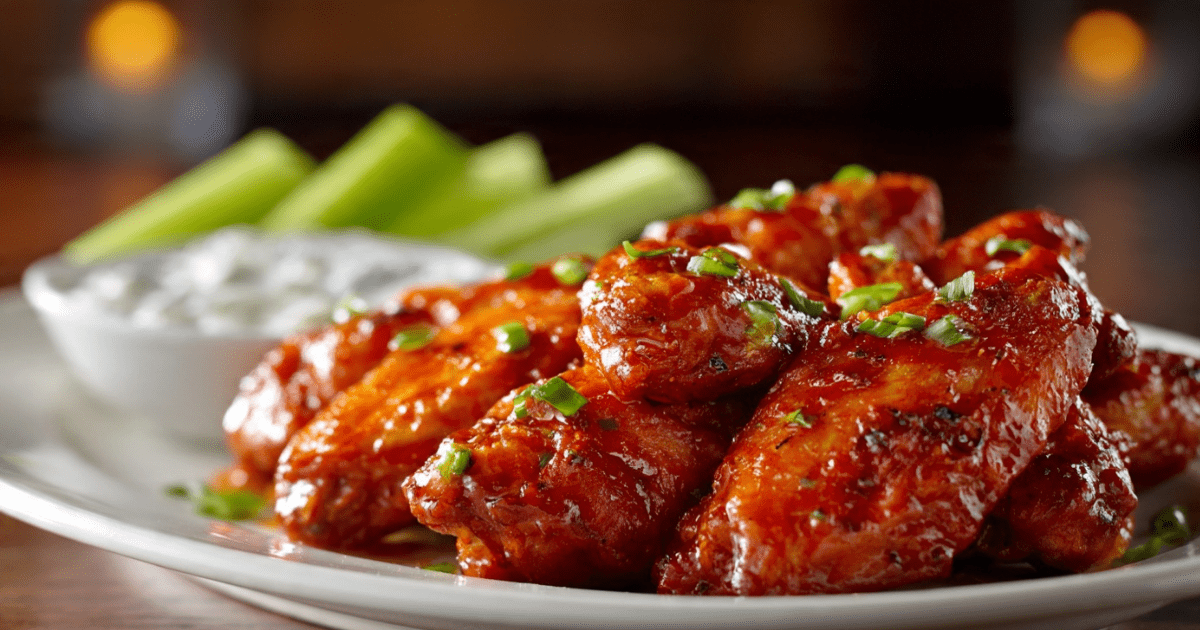 JANICE OKUN'S BUFFALO WINGS (Crispy Classic Buffalo Tavern Wings) 1 JANICE OKUN'S BUFFALO WINGS
