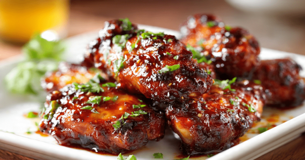 MARINATED CHICKEN WINGS