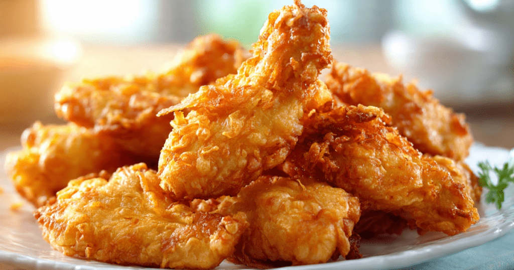 PUFFED CHICKEN WINGS