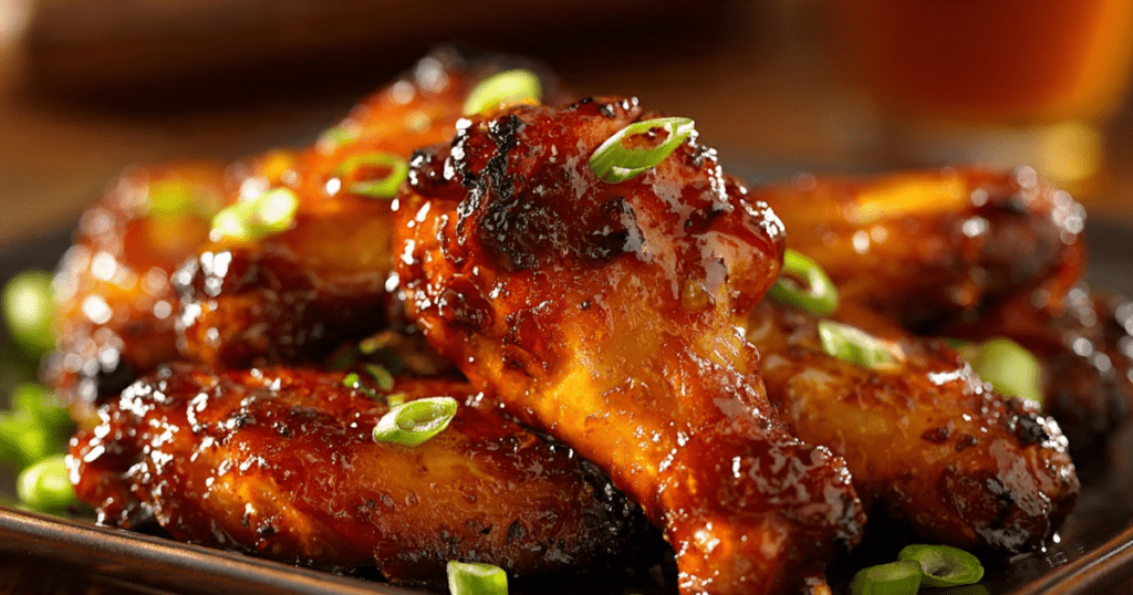 SAUCY SWEET SOUR CHICKEN WINGS