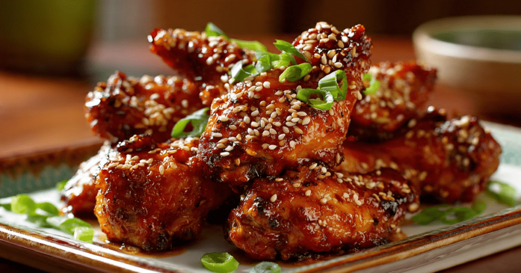 SESAME CHICKEN WINGS