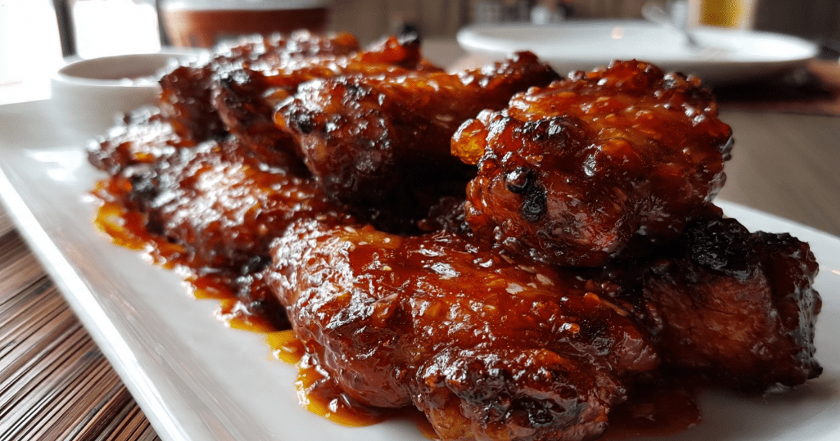 SWEET AND SOUR CHICKEN WINGS #3