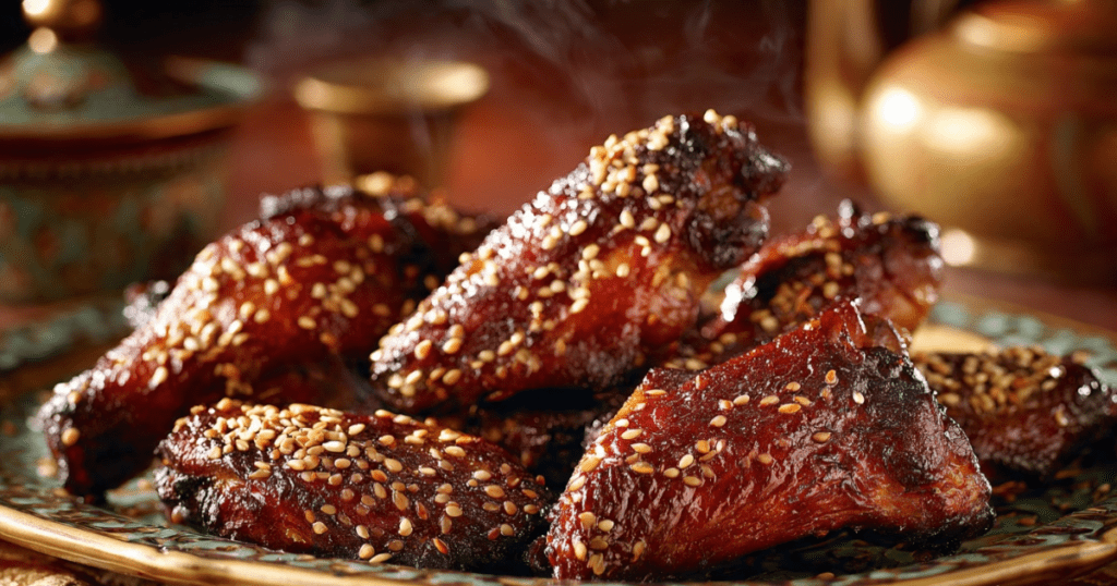 TEA-SMOKED CHICKEN WINGS