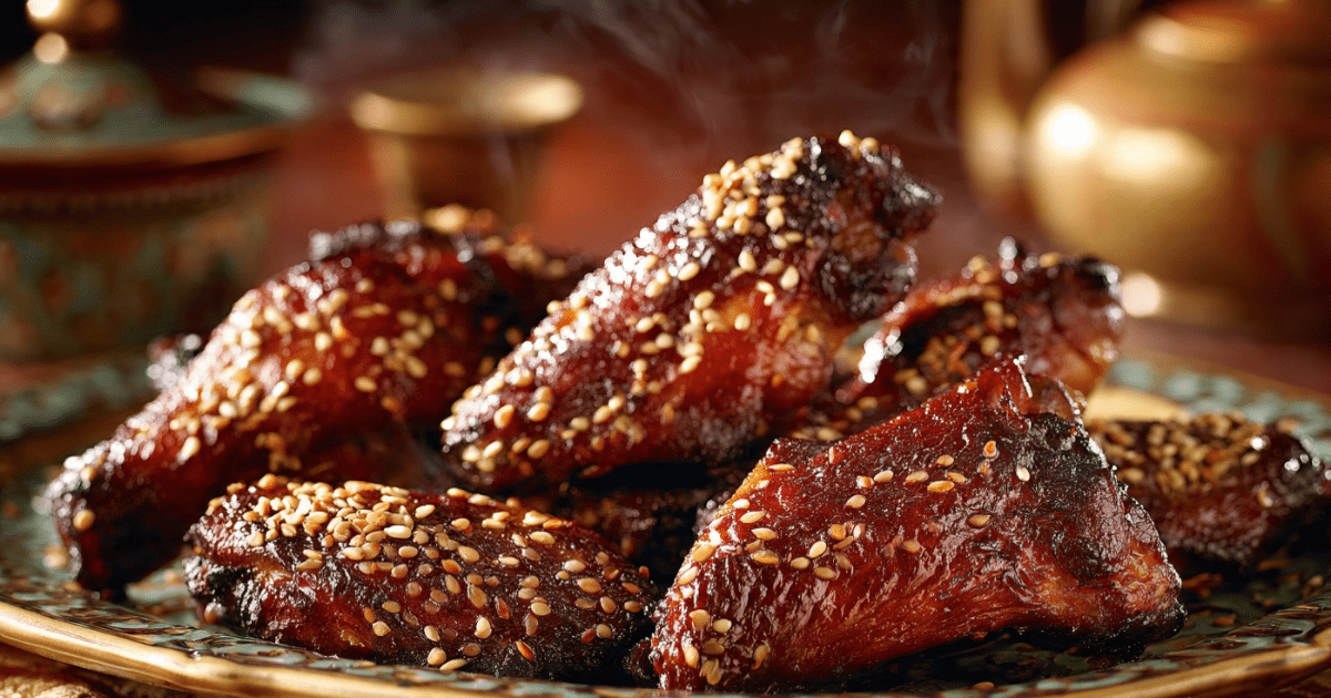 TEA-SMOKED CHICKEN WINGS