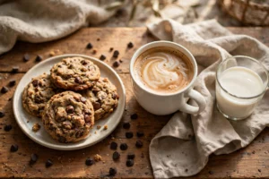 Keto Chocolate Chip Cookies (Soft & Chewy Low-Carb Chocolate Chip Cookies) 1 Keto Chocolate Chip Cookie served