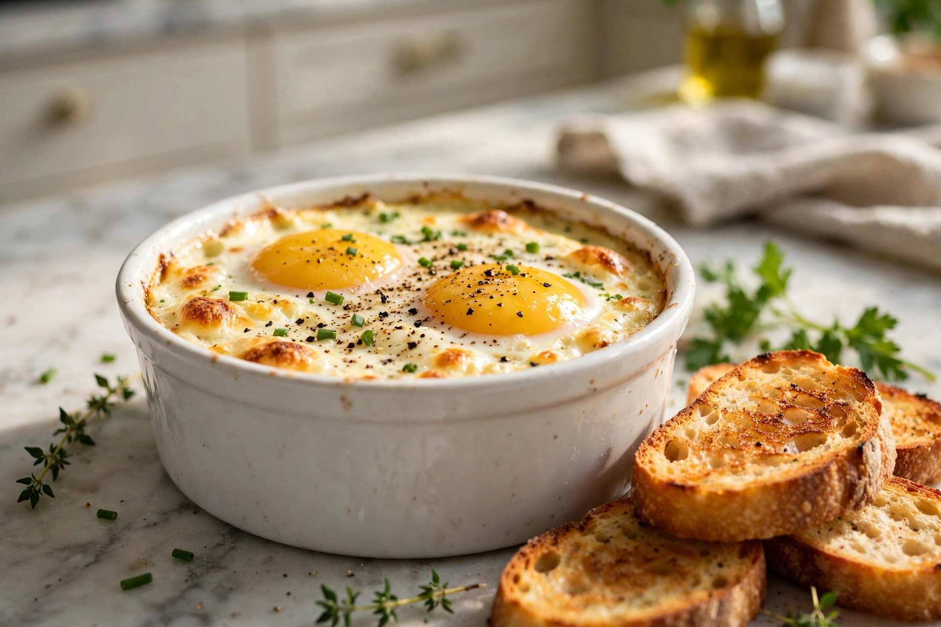 Shirred Eggs