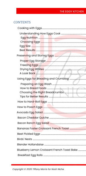 The Eggy Kitchen Ebook 150+ Egg Recipes