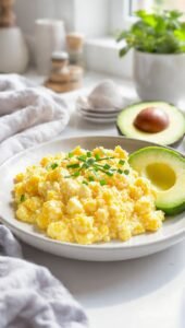 Cream Cheese Scrambled Eggs